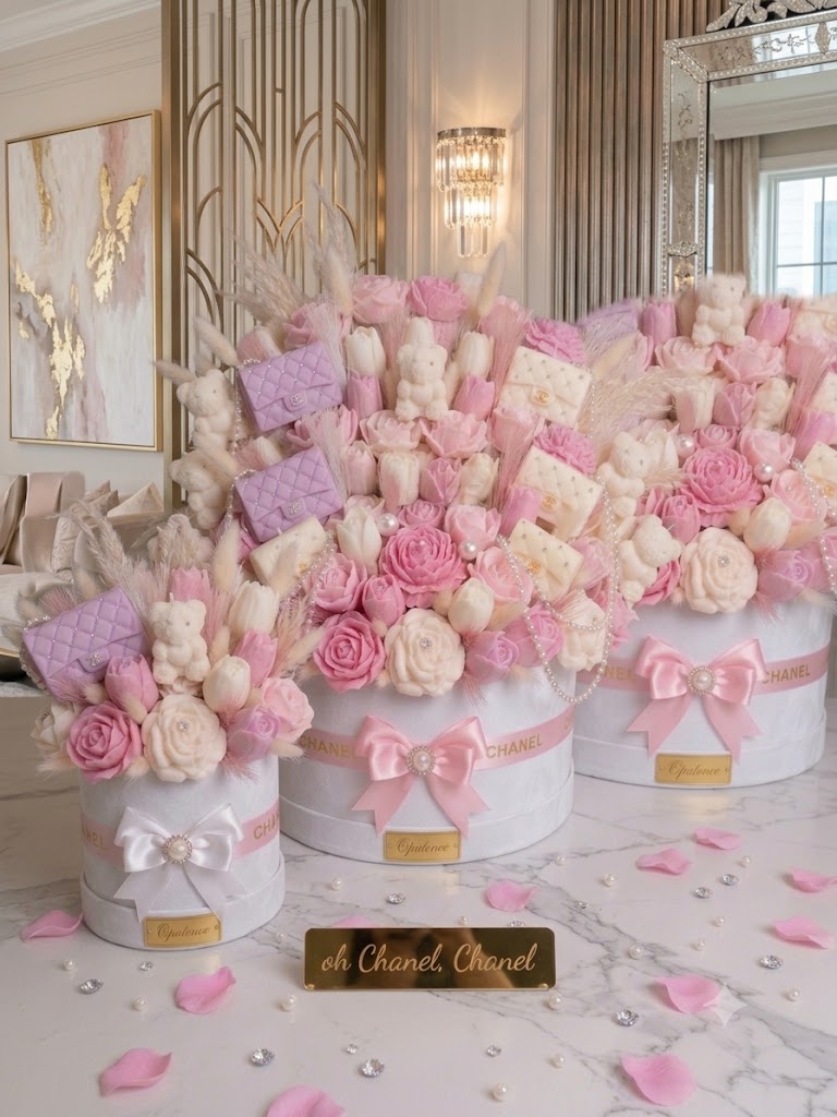 House of Taji — Oh Chanel, Chanel | Haute Couture Candle Arrangement