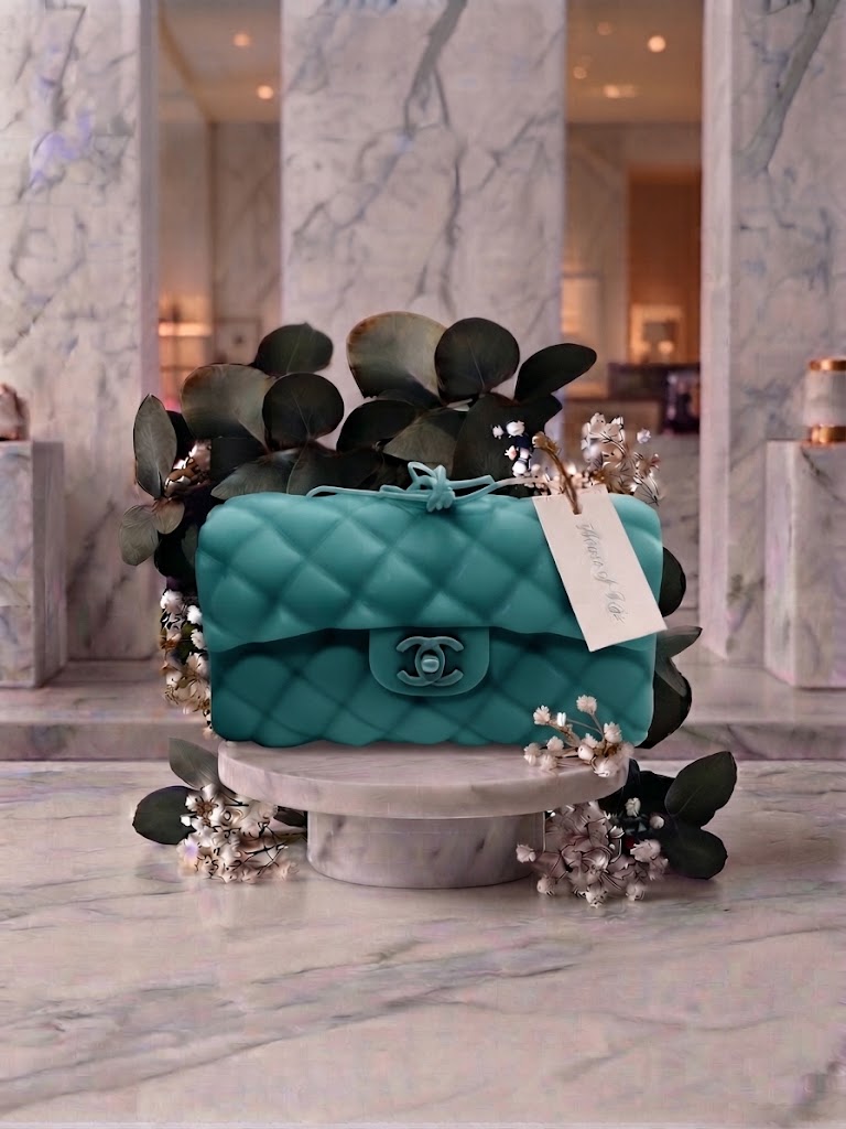 House of Taji – Chanel-Inspired Large Quilted Handbag Candle